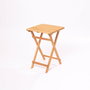 Hanah Home Conjunto de Mesa y Sillas de Jardín My001 en Madera de Haya
